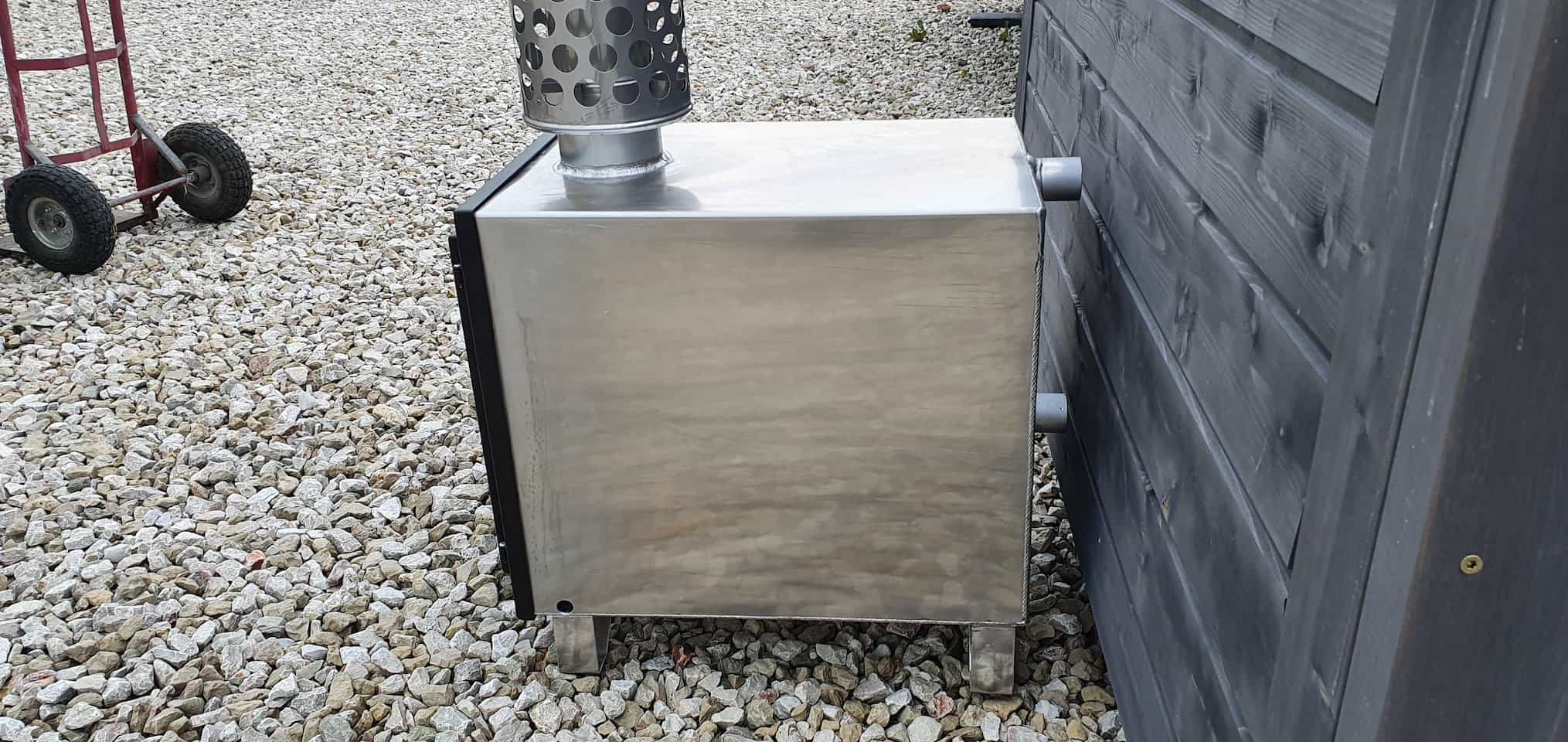 Puidukütteahi 35 kW alumiinium – pilt 4