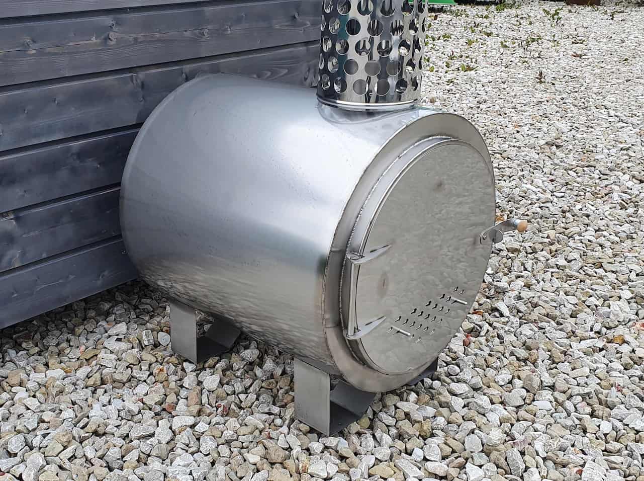 Puidukütteahi 35 kW ümar